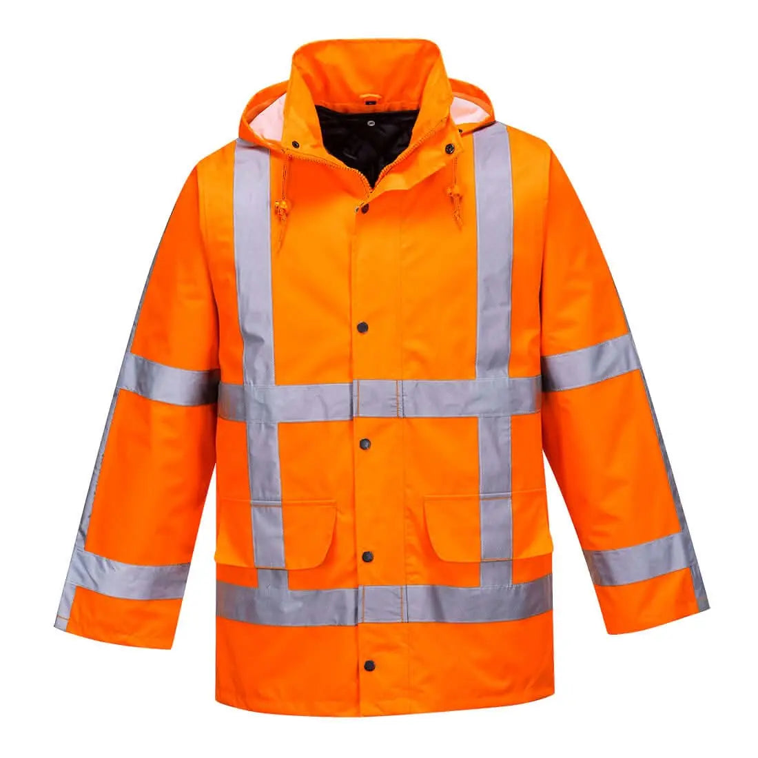 Portwest Rws Hi Vis Winter Traffic Jacket R460 - Orange - Customisable Jacket