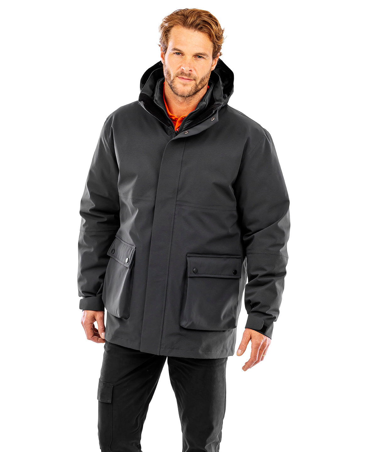 Recycled 3-in-1 padded ripstop jacket