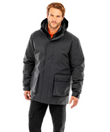 Recycled 3-in-1 padded ripstop jacket