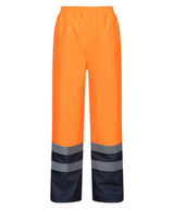 Pro hi-vis insulated overtrousers