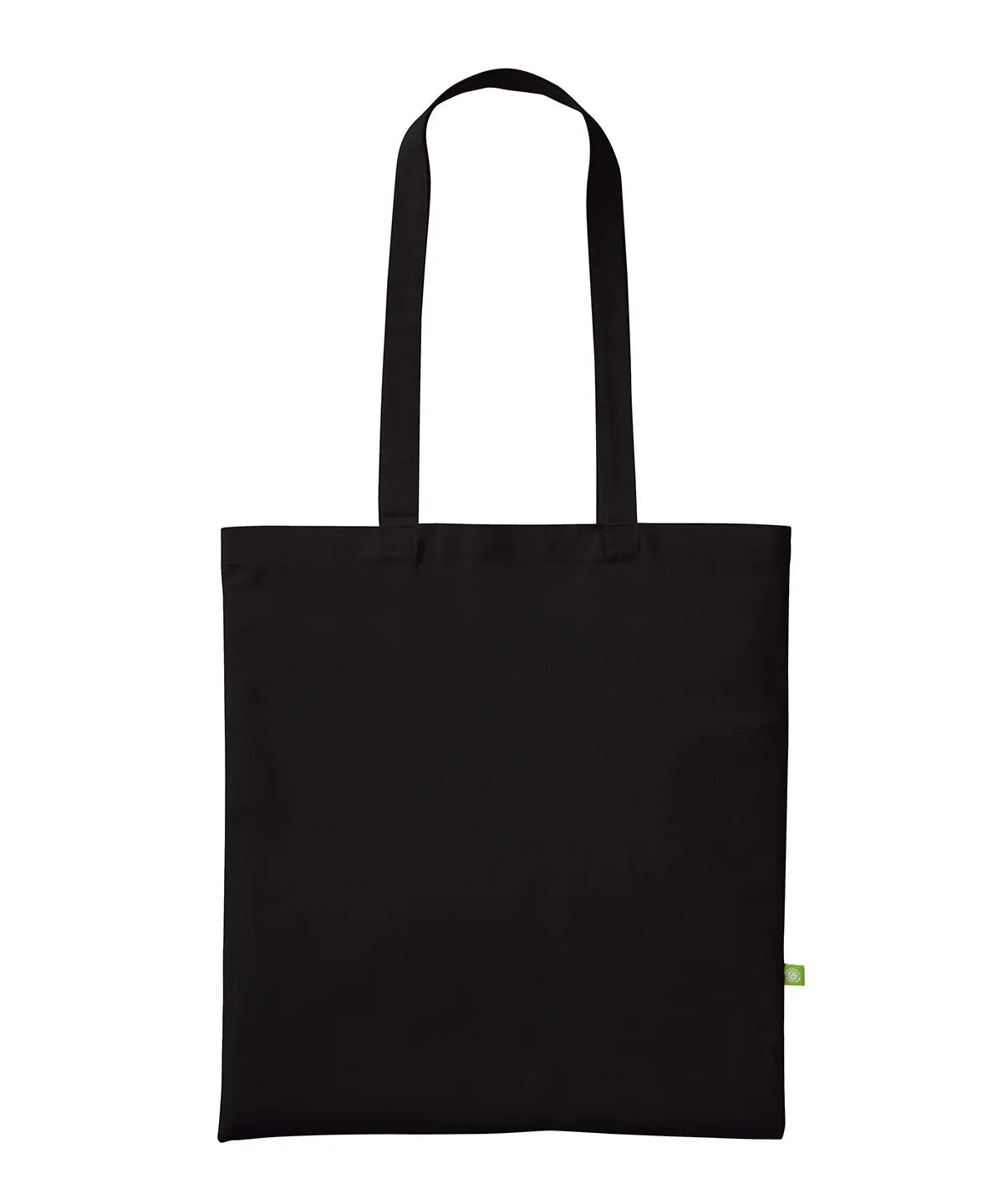Organic cotton shopper long handle