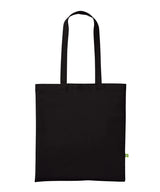 Organic cotton shopper long handle
