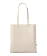 Premium organic canvas shopper long handle