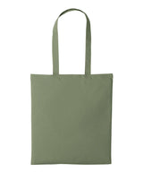 Recycled cotton shopper long handle