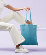 Recycled cotton shopper long handle