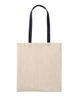Recycled cotton shopper long handle
