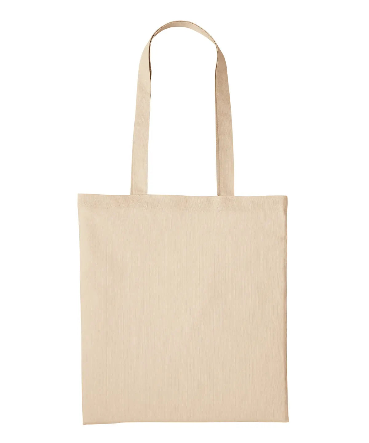 Recycled cotton shopper long handle