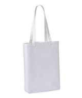 Recycled premium canvas ‘flat base’ shopper
