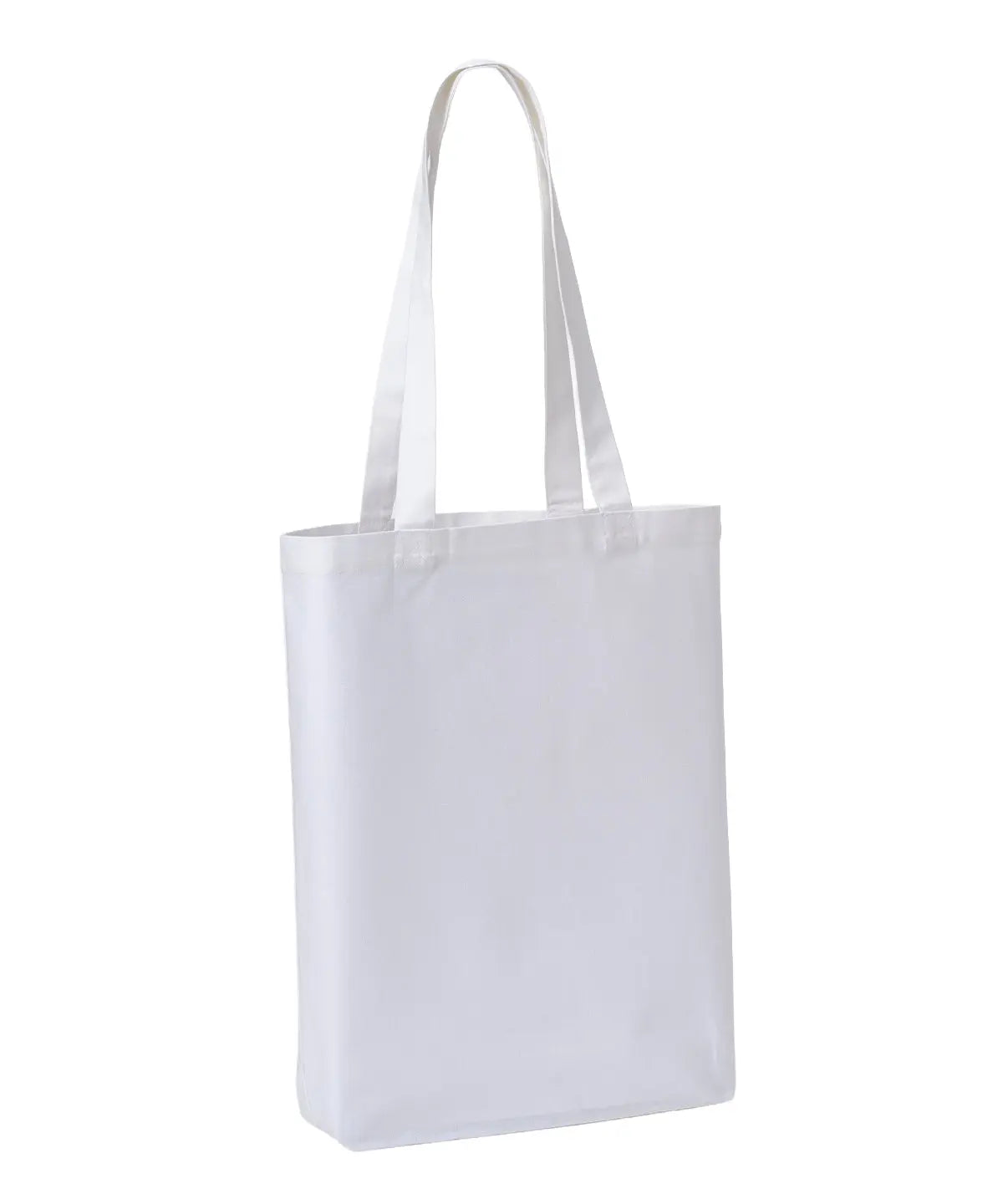Recycled premium canvas ‘flat base’ shopper