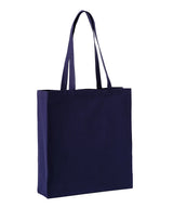 Recycled premium canvas spacious shopper