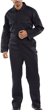 Beeswift Regular Boilersuit Rpcbs - Black - Customisable Boilersuits