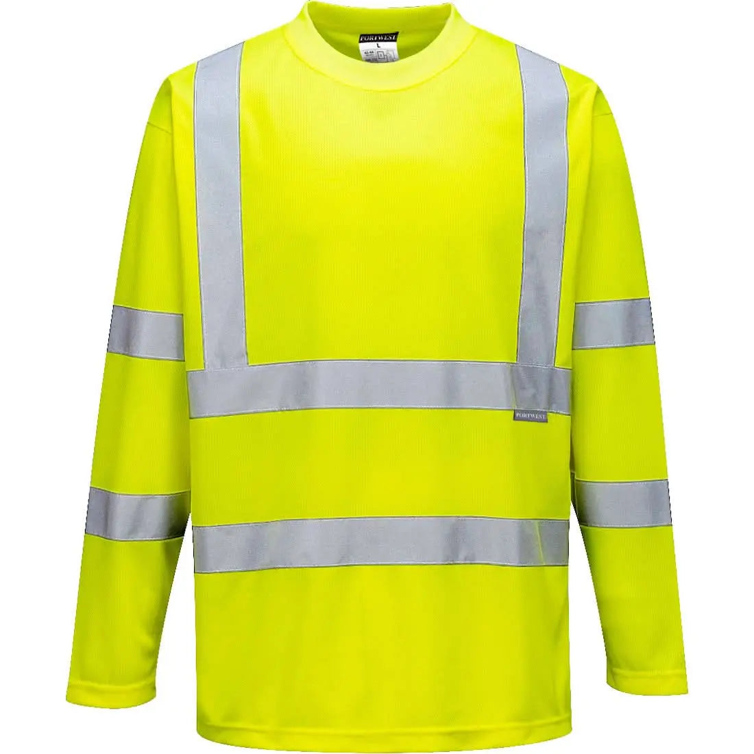 Portwest Hi-vis T-shirt Ls S178 - Yellow - Customisable Hi-Vis T-Shirts