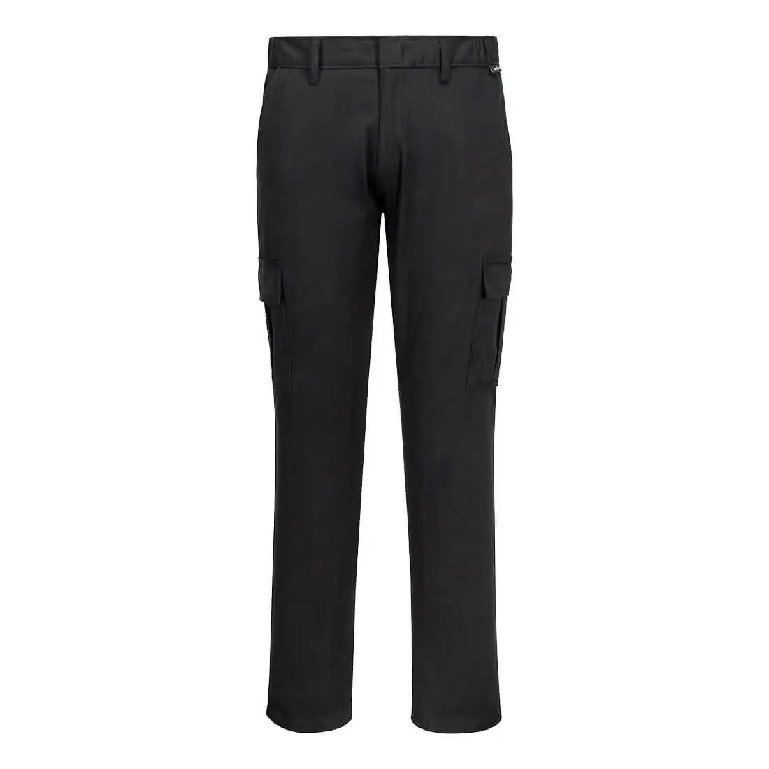 Portwest Wx2 Eco Stretch Slim Fit Combat Trousers S231 - Black - Customisable Trousers