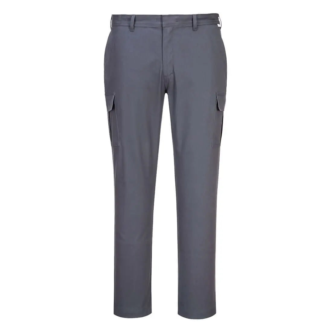 Portwest Wx2 Eco Stretch Slim Fit Combat Trousers S231 - Charcoal Grey - Customisable Trousers