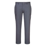 Portwest Wx2 Eco Stretch Slim Fit Combat Trousers S231 - Charcoal Grey - Customisable Trousers
