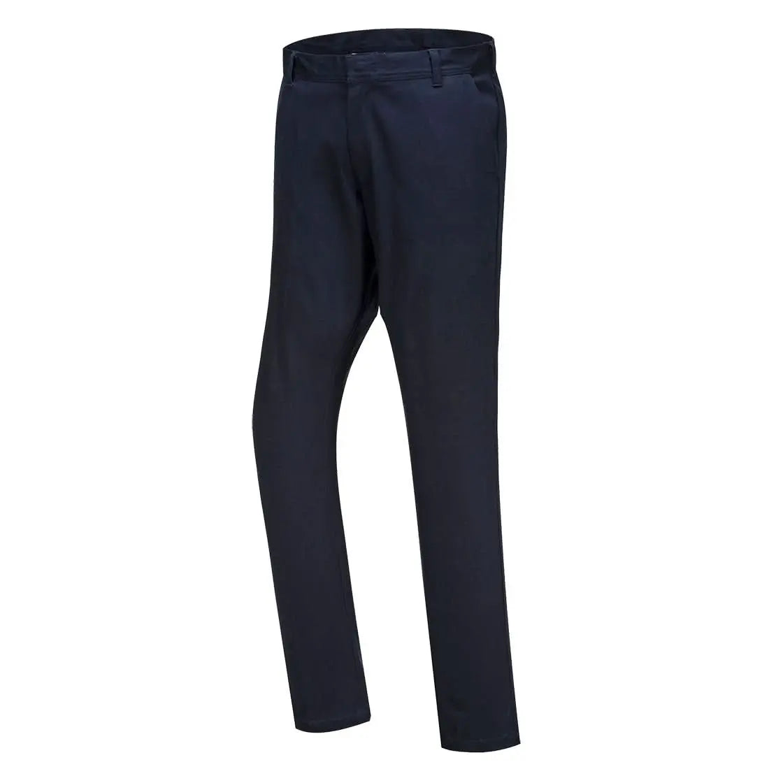 Portwest Wx2 Eco Stretch Slim Chino Trousers S232 - Dark Navy Short - Customisable Trousers