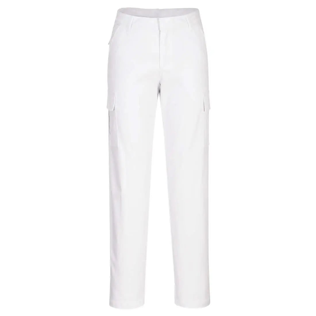 Portwest Wx2 Eco WomenS Stretch Cargo Trousers S233 - White - Customisable Trousers