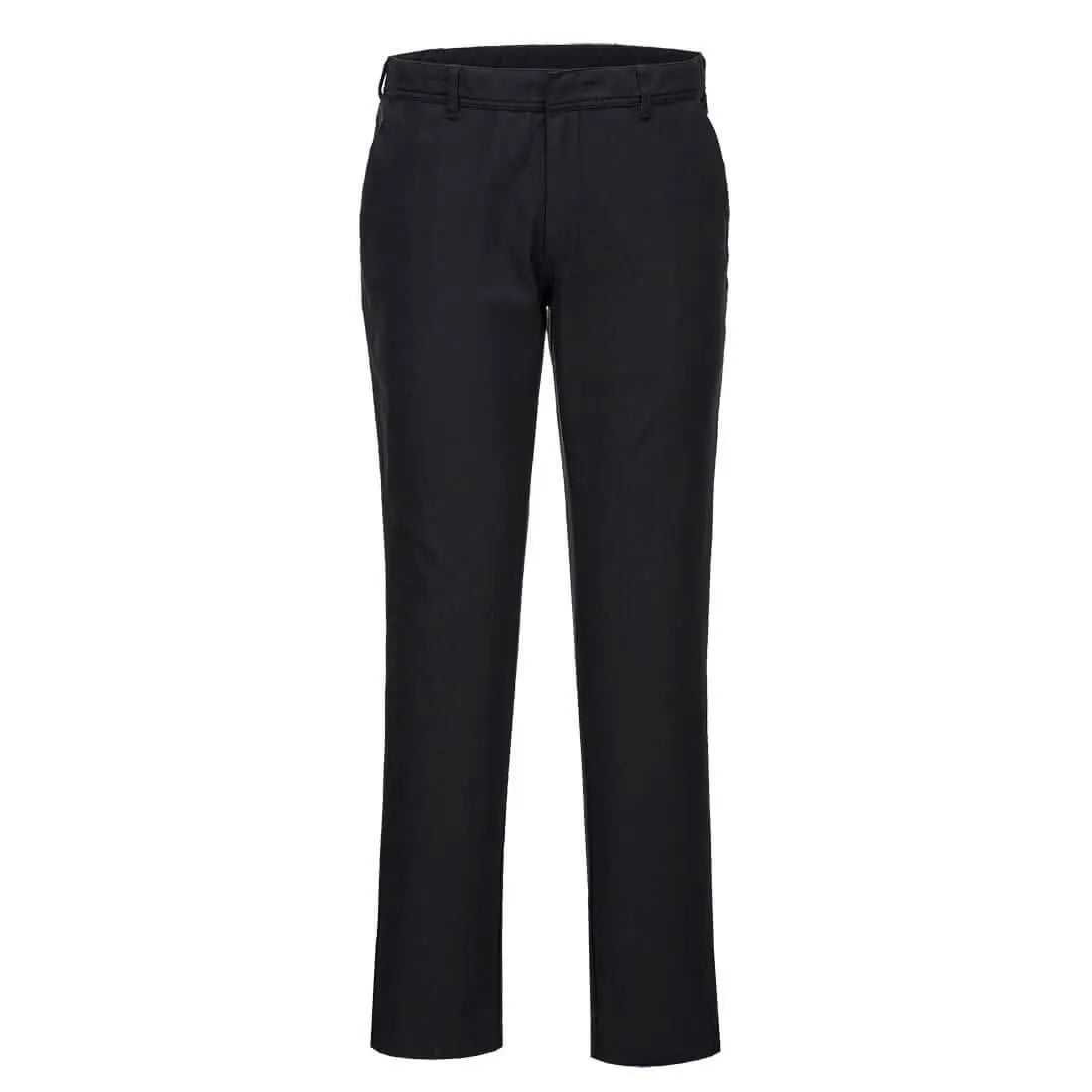 Portwest Wx2 Eco WomenS Stretch Slim Chino Trousers S235 - Black - Customisable Trousers