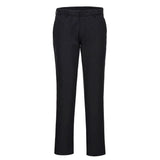 Portwest Wx2 Eco WomenS Stretch Slim Chino Trousers S235 - Black - Customisable Trousers
