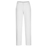Portwest Wx2 Eco WomenS Stretch Slim Chino Trousers S235 - White - Customisable Trousers