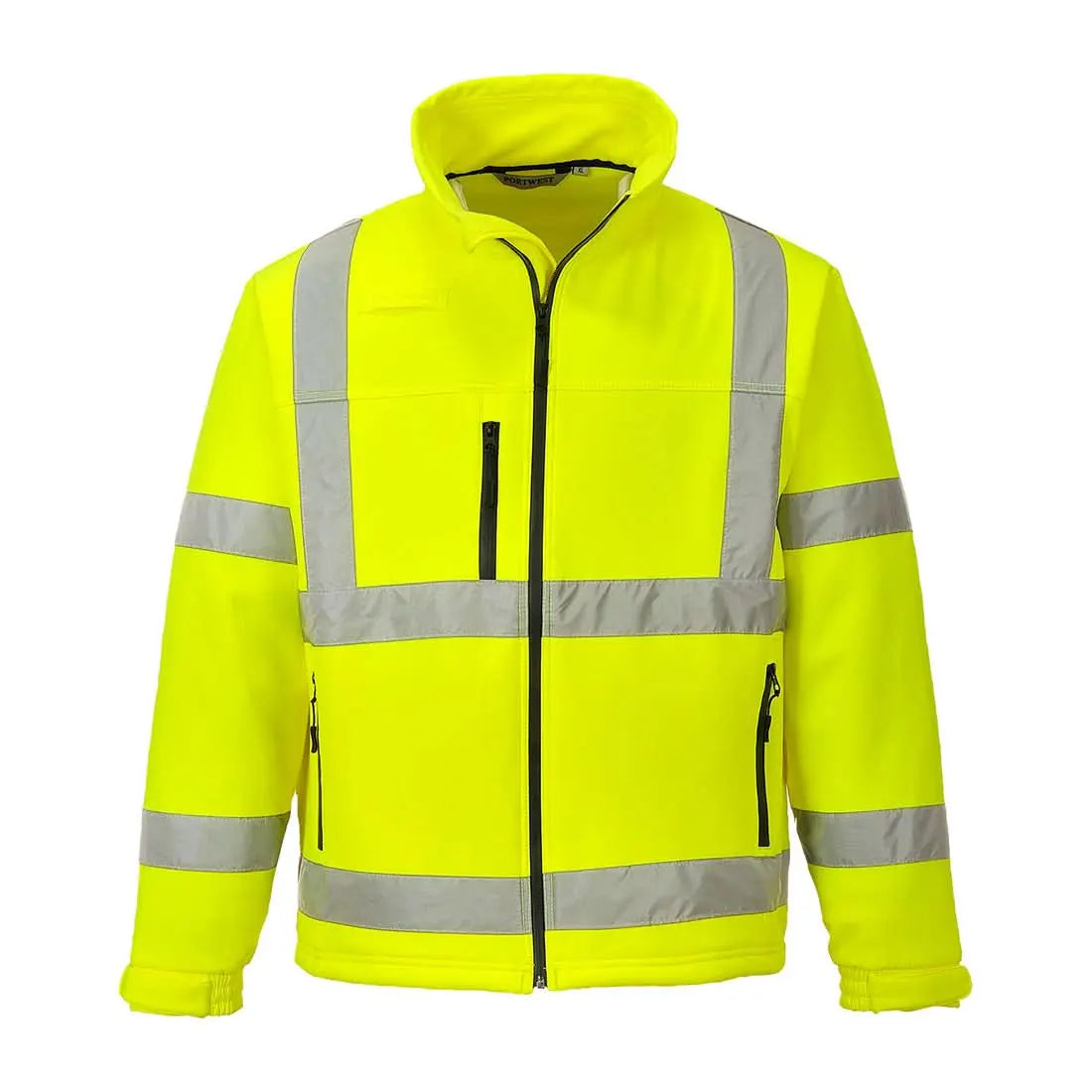 Portwest Hi Vis Classic Softshell 3L S424 - Yellow - Customisable Hi-Vis Jackets