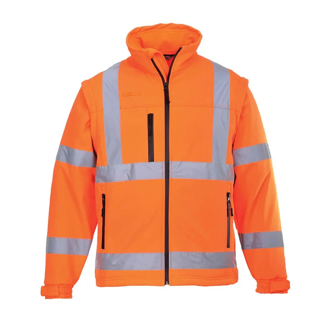 Portwest Hi Vis 2 In 1 Softshell 3L S428 - Orange - Customisable Hi-Vis Jackets