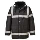 Portwest Iona Lite Traffic Jacket S433 - Black - Customisable Jacket
