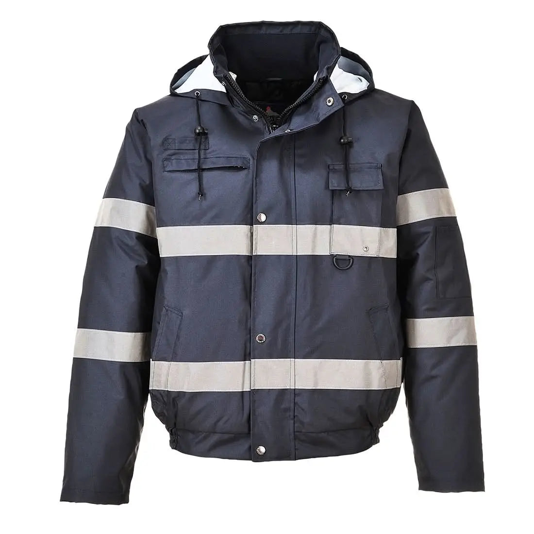 Portwest Iona Winter Bomber Jacket S434 - Navy - Customisable Jacket