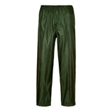 Portwest Classic Rain Trousers S441 - Olive Green - Customisable Trousers