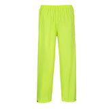 Portwest Classic Rain Trousers S441 - Yellow - Customisable Trousers