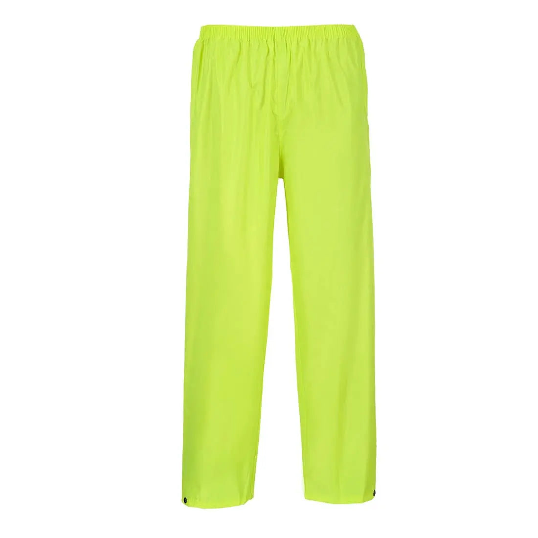Portwest Classic Rain Trousers S441 - Yellow - Customisable Trousers