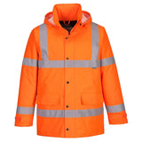 Portwest Hi Vis Winter Traffic Jacket S460 - Orange - Customisable Jacket