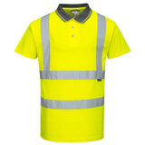 Portwest Hi Vis Polo Shirt SS S477 - Yellow - Customisable Hi-Vis Polos