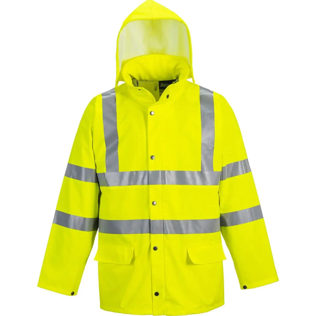 Portwest Sealtex Ultra Hi Vis Rain Jacket S491 - Yellow - Customisable Jacket