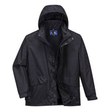 Portwest Argo 3 In 1 Jacket S507 - Black - Customisable Jacket
