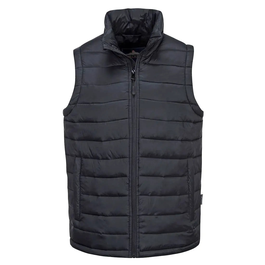 Portwest Baffle Gilet S544 - Black - Customisable Bodywarmer