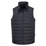 Portwest Baffle Gilet S544 - Black - Customisable Bodywarmer