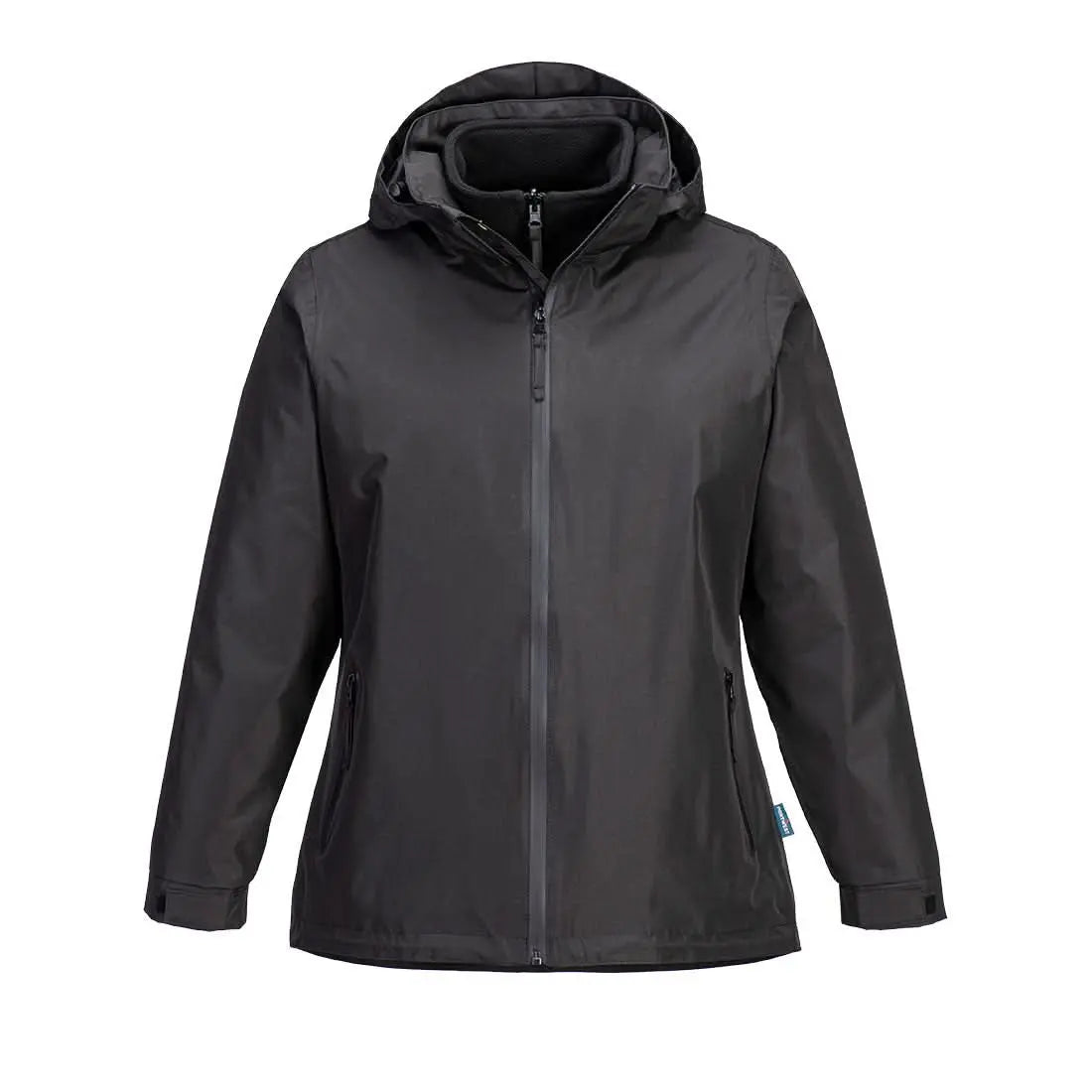 Portwest WomenS 3 In 1 Jacket S574 - Black - Customisable Jacket