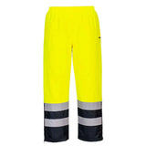 Portwest Hi Vis Winter Trousers S598 - Yellow Navy - Customisable Hi-Vis Trousers