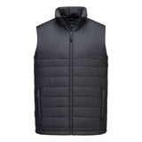 Portwest Professional Insulated Baffle Gilet S606 - Metal Grey - Customisable Bodywarmer