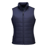 Portwest Professional Womens Insulated Baffle Gilet - Navy - Customisable Bodywarmer