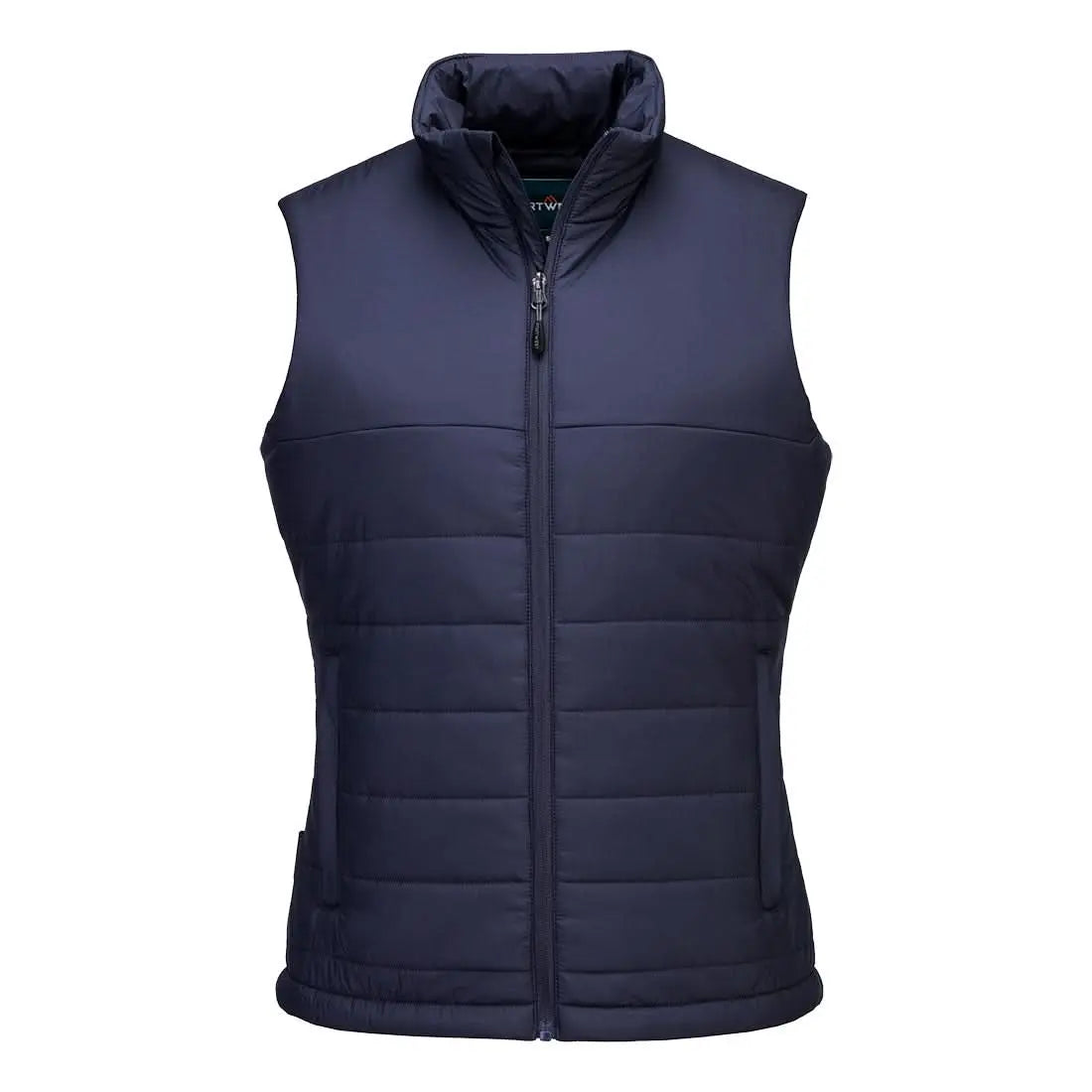 Portwest Professional Womens Insulated Baffle Gilet - Navy - Customisable Bodywarmer
