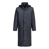 Portwest Flexatex Chem Long Coat S658 - Navy - Customisable Jacket
