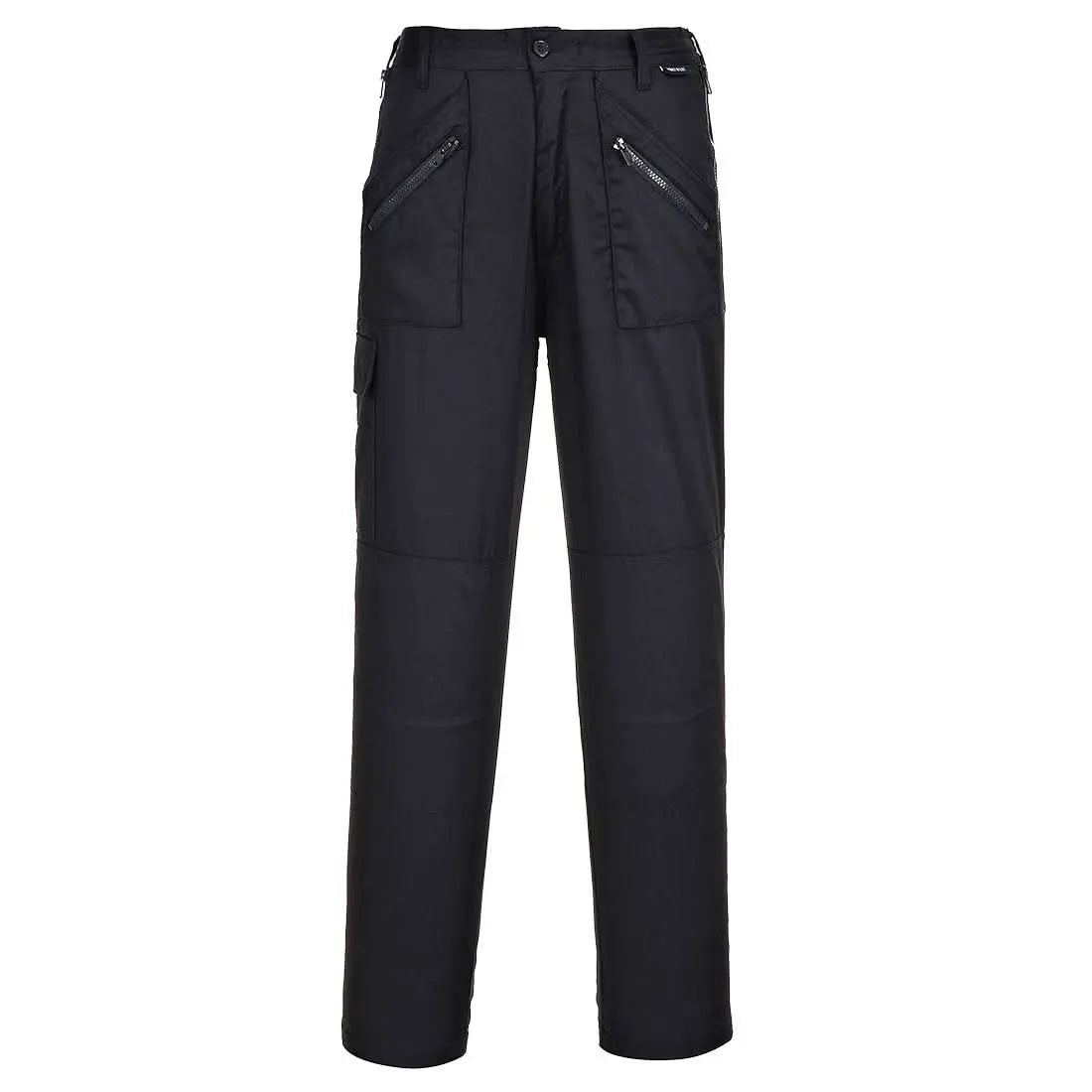 Portwest WomenS Action Trousers S687 - Black Tall - Customisable Trousers
