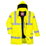 Portwest Bizflame Rain Hi Vis Anti Static Fr Jacket S778 - Yellow - Customisable Jacket