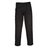 Portwest Action Trousers S887 - Black - Customisable Trousers