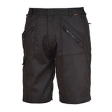 Portwest Action Shorts S889 - Black - Customisable Shorts
