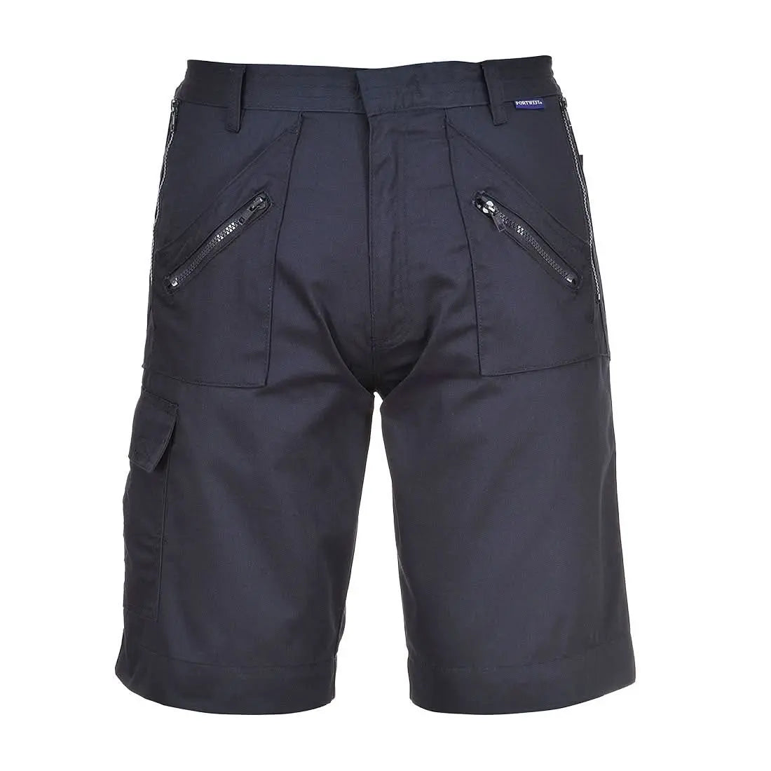 Portwest Action Shorts S889 - Navy - Customisable Shorts