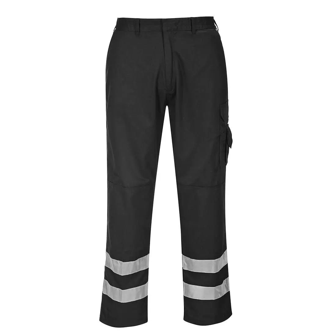 Portwest Iona Safety Combat Trousers S917 - Black - Customisable Trousers