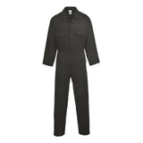 Portwest Euro Cotton Work Coverall S998 - Black - Customisable Coveralls